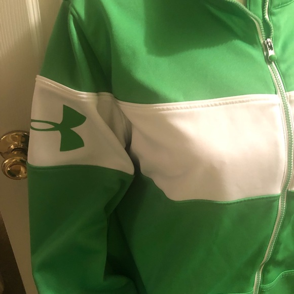 Under Armour Ladies Zip Jacket -Irish☘️ - Picture 2 of 6